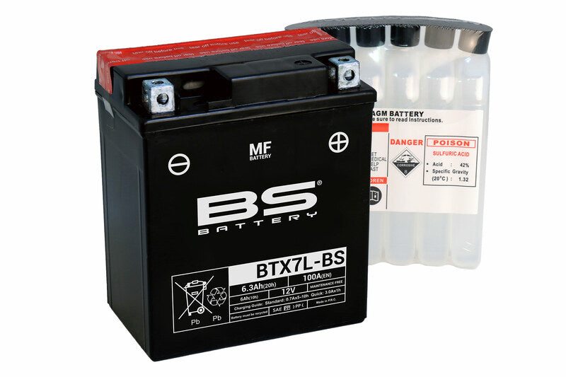 Batería BS BATTERY BTX7L-BS BS BATTERY 300620