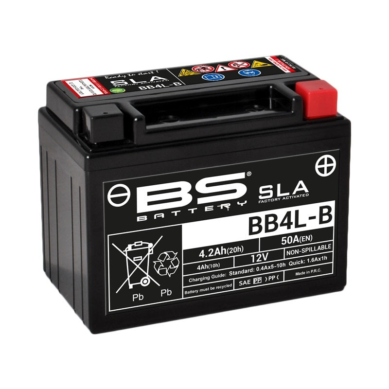 Batería BS BATTERY SLA BB4L-B (FA) BS BATTERY 300665