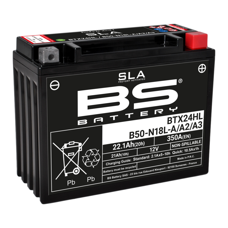 Batería BS BATTERY SLA BTX24HL (FA) BS BATTERY 300770