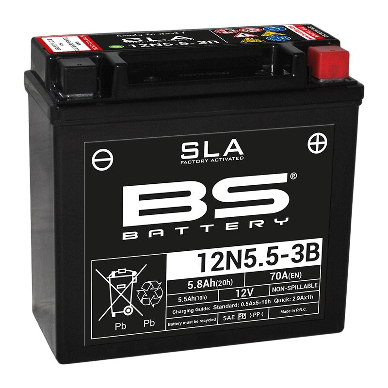 Batería BS BATTERY SLA 12N5.5-3B (FA) BS BATTERY 300840