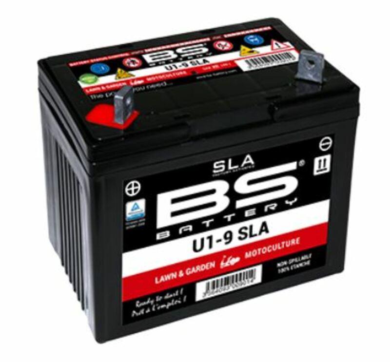 Batería BS BATTERY SLA sin mantenimiento activada en fábrica U1-9 BS BATTERY 300901