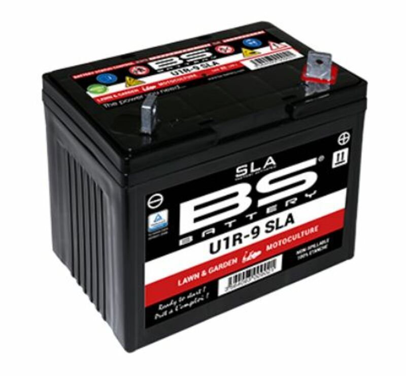 Batería BS BATTERY SLA sin mantenimiento activada en fábrica U1R-9 BS BATTERY 300902