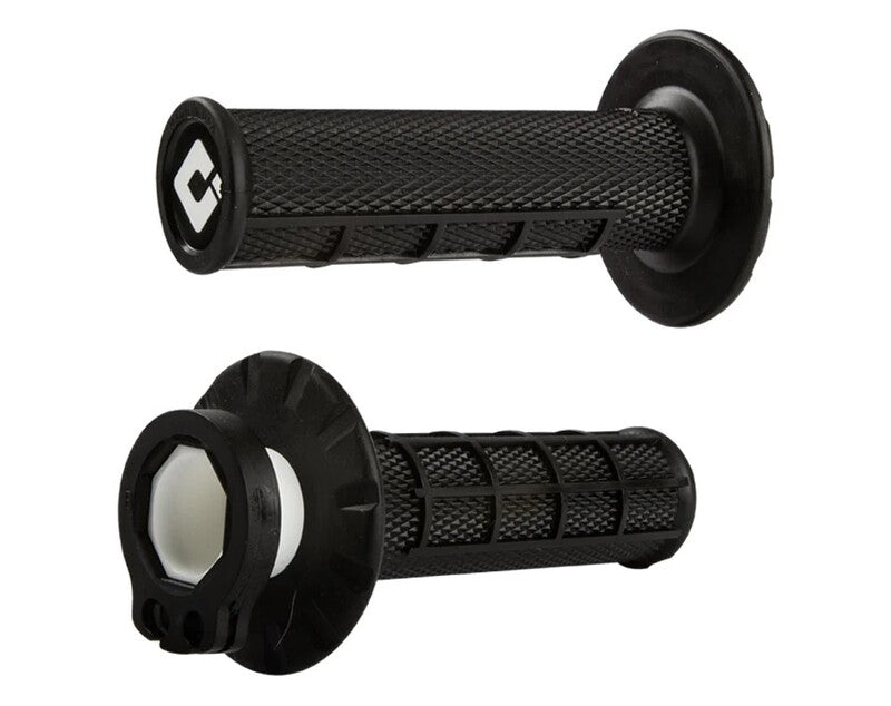 Puños ODI Half-Waffle MX V2 Lock-On Negro ODI H36HWB