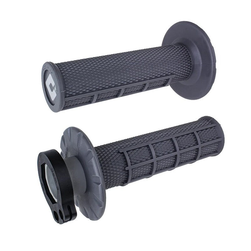 Puños ODI MX V2 Lock-On Haf-Waffle Gris ODI H36HWH