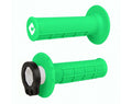Puños ODI MX V2 Lock-On Haf-Waffle Verde Neon ODI H36HWN