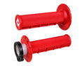 Puños ODI MX V2 Lock-On Haf-Waffle Rojo ODI H36HWR