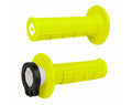 Puños ODI MX V2 Lock-On Haf-Waffle Amarillo Neon ODI H36HWY