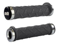 Puños ODI X-treme ATV Lock-On Negro/Plata ODI J30XTH-S