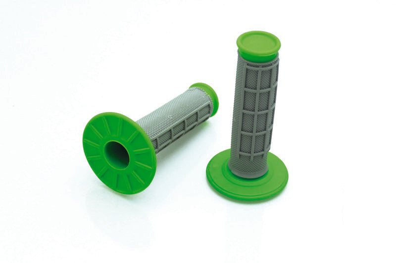 Puños Bihr media rejilla Color verde BIHR L35-902E