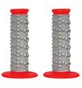 Puños SCAR X2R Dual Density Full Diamond Soft Grips rojo SCAR GDDR