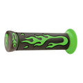 Par puños goma Negro/Verde. LLama V PARTS SS-672-GREEN
