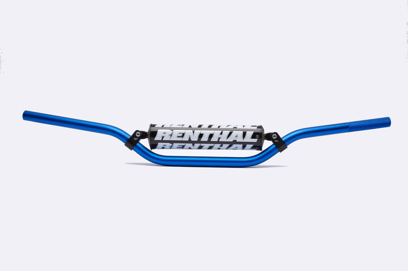 Manillar Renthal enduro azul con protector negro 693-01-BU-01-185 RENTHAL 693-01-BU-01-185