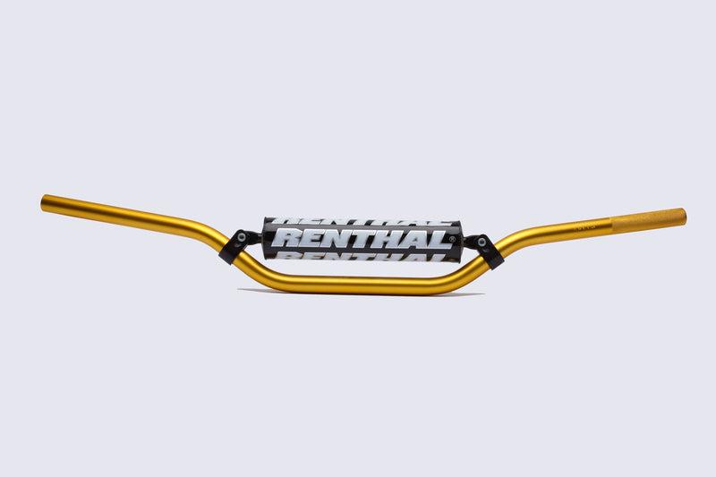 Manillar Renthal 693 Classic Enduro 22,2 oro con protector negro RENTHAL 693-01-GO-01-185