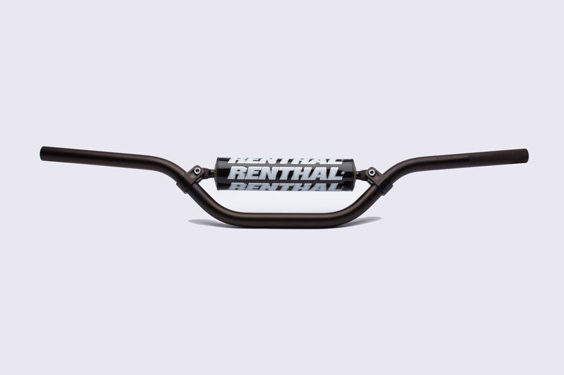 Manillar Renthal pitbike 50cc negro con protector negro 797-01-BK-08-219 RENTHAL 797-01-BK-08-219