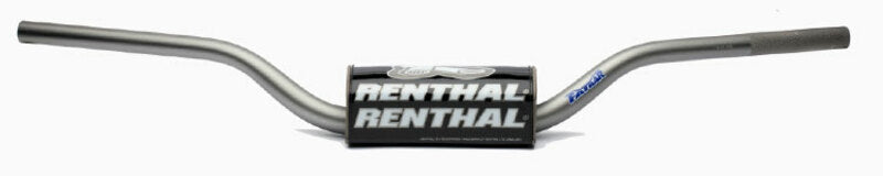 Manillar Renthal Fatbar Mcgrath titanio con protector negro 821-01-TT RENTHAL 821-01-TT