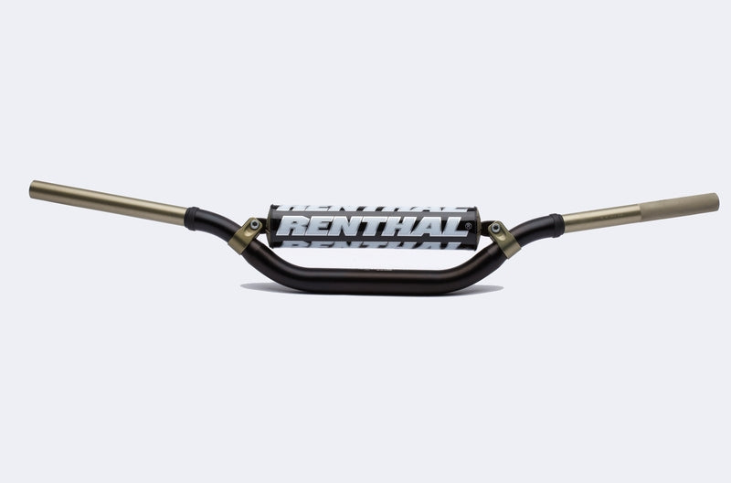 Manillar Renthal Twinwall Carmichael minicross negro con protector negro 923-01-BK-11-219 RENTHAL 923-01-BK-11-219