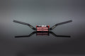 Manillar Renthal Fatbar Ø36 Negro Honda CRF RENTHAL 930-01-BK