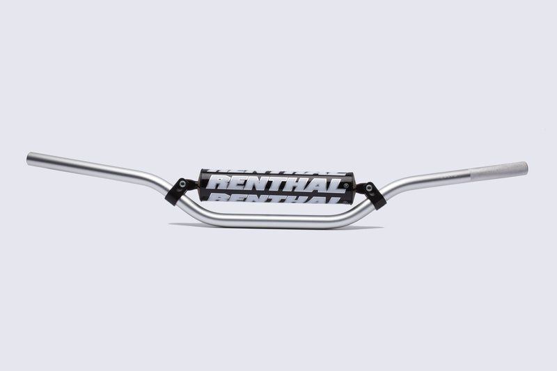 Manillar Renthal motocross Reed/Windham plata con protector negro 966-05-SI-01-185 RENTHAL 966-05-SI-01-185