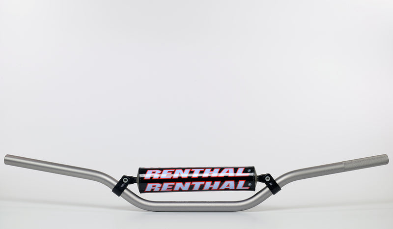 Manillar Renthal motocross Carmichael titanio con protector negro 971-08-TT-01-185 RENTHAL 971-08-TT-01-185