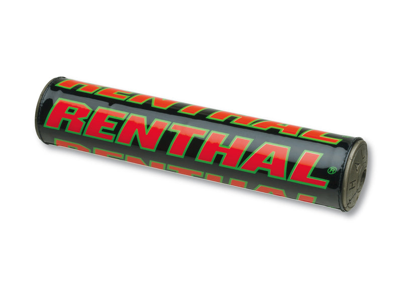 Protector/Morcilla de manillar Renthal Team Issue SX 240mm Negro Rojo Verde RENTHAL P272