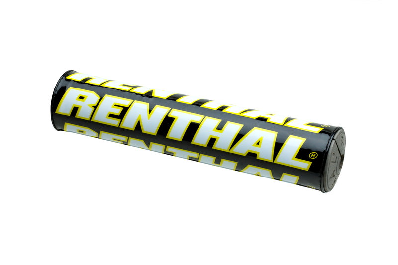 Protector/Morcilla de manillar Renthal Team Issue SX Negro Blanco Amarillo RENTHAL P287