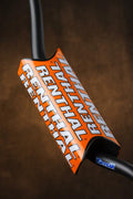 Protector/Morcilla de manillar sin barra superior equipo oficial Renthal naranja P276 RENTHAL P276