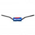 Manillar SCAR O² alto sin barra - Negro con morcilla azul SCAR S9152BL