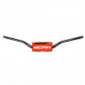 Manillar SCAR O² alto sin barra - Negro con morcilla naranja SCAR S9152OR