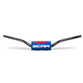 Manillar SCAR O² Ø28,6mm sin barra, negro, morcilla azul SCAR S9182BL
