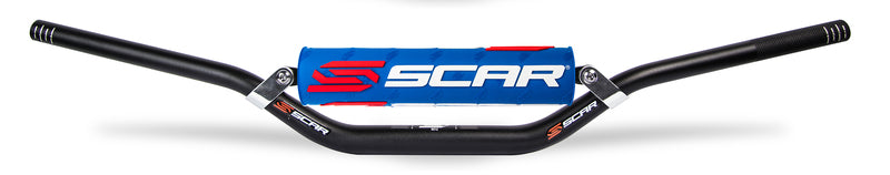 Manillar SCAR Ø28.6mm Evolution RC Style, morcilla azul SCAR S9212BL
