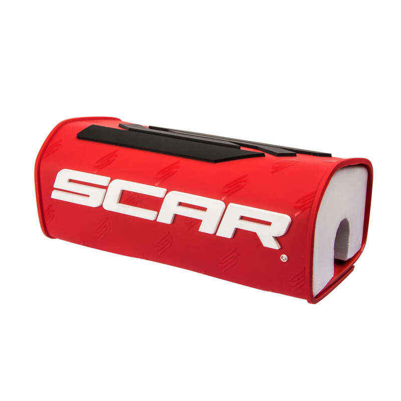 Protecto/Morcilla manillar sin barra SCAR 3D rojo SMSOR SCAR SMSOR