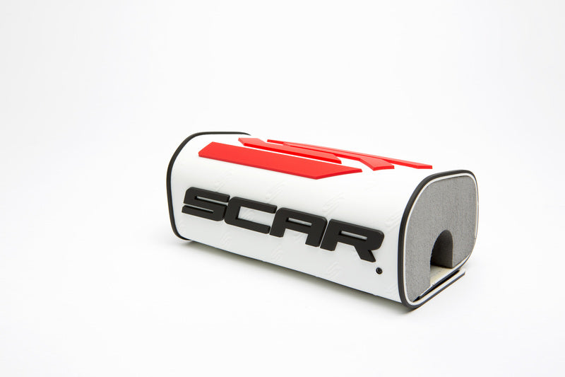 Protecto/Morcilla manillar sin barra SCAR 3D Blanco SMSOW SCAR SMSOW