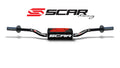 Manillar SCAR O² Ø28,6mm KTM, HVA de aluminio, negro, morcilla negra SCAR S9151BK-BK