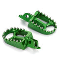 Estriberas Off Road verde Kawasaki ART ASF-02-GR