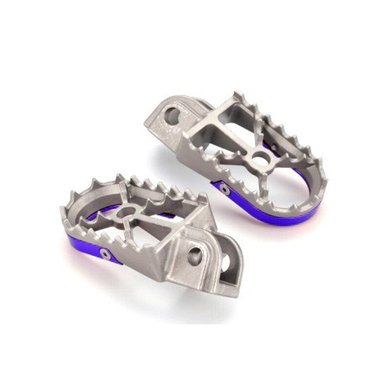 Estriberas Off Road gris/azul Husqvarna 14-15 Husaberg Sherco ART ASF-05S-BL