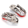 Estriberas Off Road gris/rojo Beta ART ASF-05S-RD