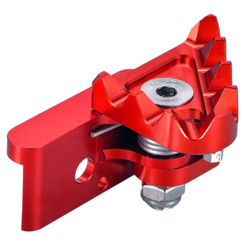 Recambio puntera pivotante pedal freno Xtrem CNC rojo ART HB-15-RD