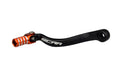 Pedal cambio SCAR negro mate Puntera naranja KTM SXF450 SCAR GSL501