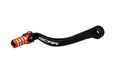 Pedal cambio SCAR negro mate Puntera naranja KTM SX125 SCAR GSL502
