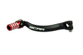 Pedal cambio SCAR negro mate Puntera roja Honda CR125R SCAR GSL101