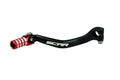 Pedal cambio SCAR negro mate Puntera roja Honda CR250R SCAR GSL102