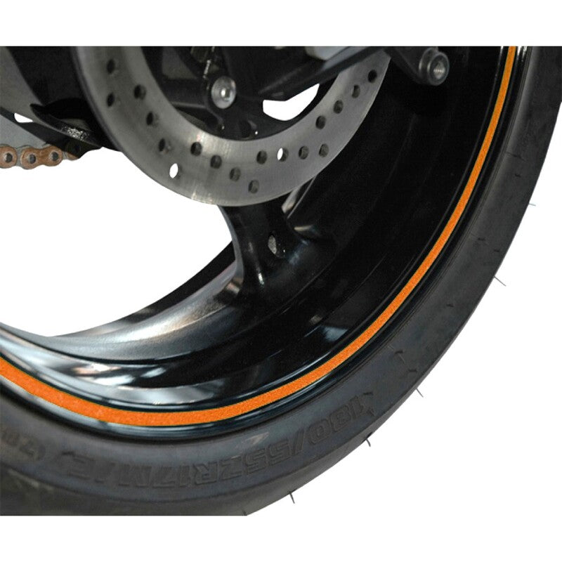 Cinta auto-adhesiva perfil de llanta. Naranja Fluor V PARTS SS-817-ORANGE