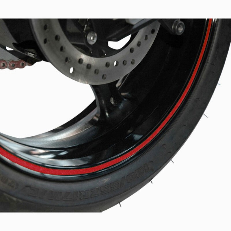 Adhesivo para llantas V PARTS 6m x 7mm rojo reflectante V PARTS SS-817-RED