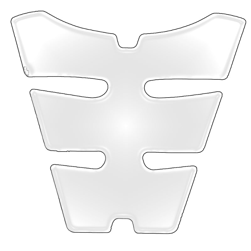 Protector de depósito grande BIHR transparente V PARTS TK-015-TR
