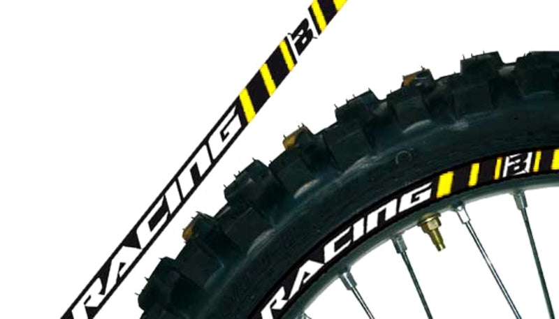 Adhesivo para llantas BLACKBIRD amarillo 5081/40 BLACKBIRD 5081/40