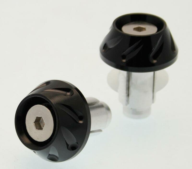 BIHR Next Bar Ends Ø14-17mm Black BIHR BE001K