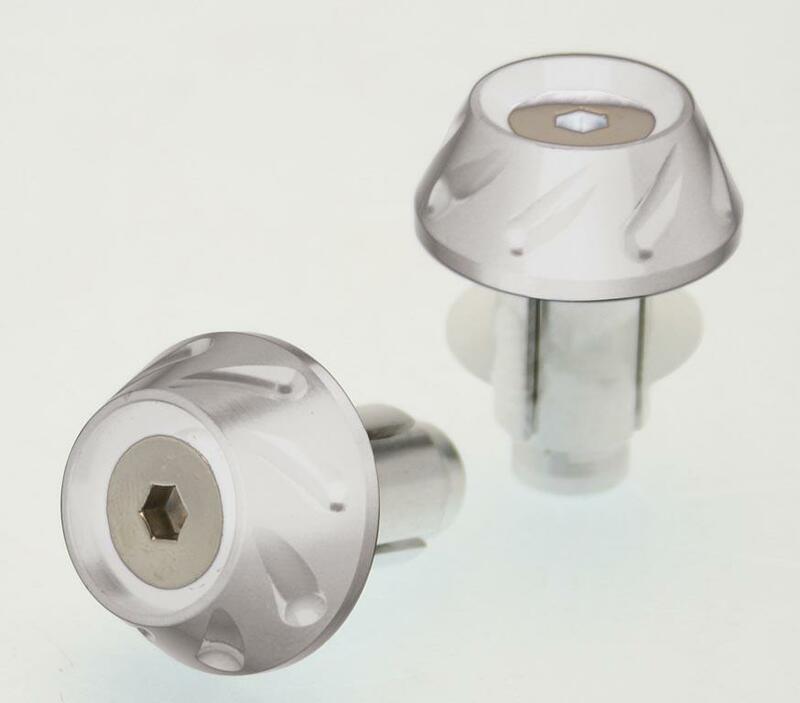 BIHR Next Bar Ends Ø14-17mm Silver BIHR BE001S