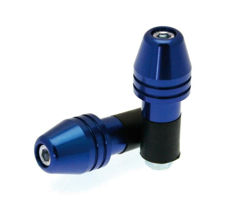 BIHR Rocket Bar Ends Ø18mm Blue BIHR BE002B