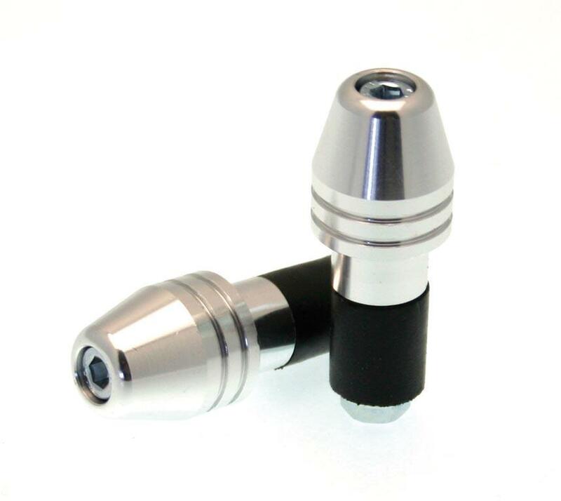 BIHR Rocket Bar Ends Ø18mm Silver BIHR BE002S