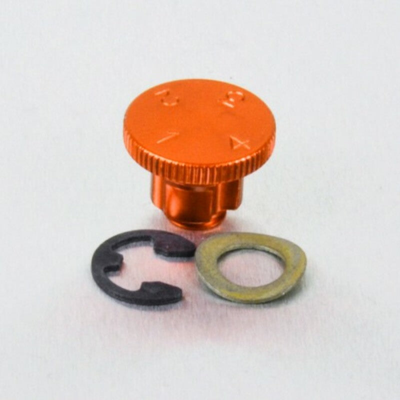 Regulador maneta 4 posiciones Pro-Bolt Aluminio naranja LDA10O PRO BOLT LDA10O